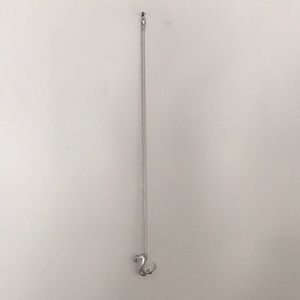 Kay jeweler half heart shaped necklace